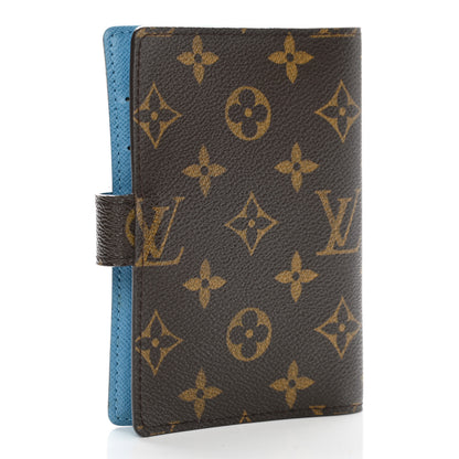 Louis Vuitton Monogram Koala Small Ring Agenda Cover Blue 3 of 6