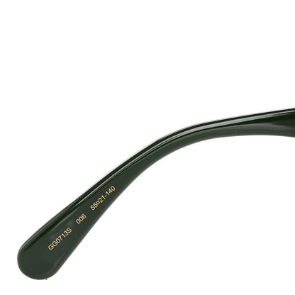 Gucci Acetate Square GG Web Sunglasses GG0713S Black 6 of 9