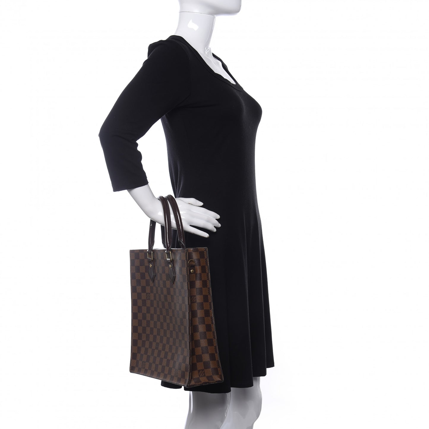 Damier Ebene Sac Plat PM