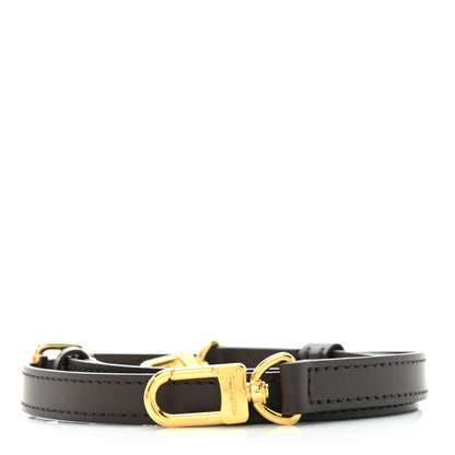 Louis Vuitton Calfskin 16mm Adjustable Shoulder Strap Brown 1 of 4