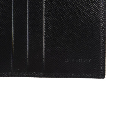 Prada Saffiano Bi-Fold Wallet Black 5 of 6
