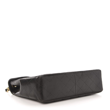 Chanel Lambskin Quilted Jumbo Single Flap Black 4 of 11
