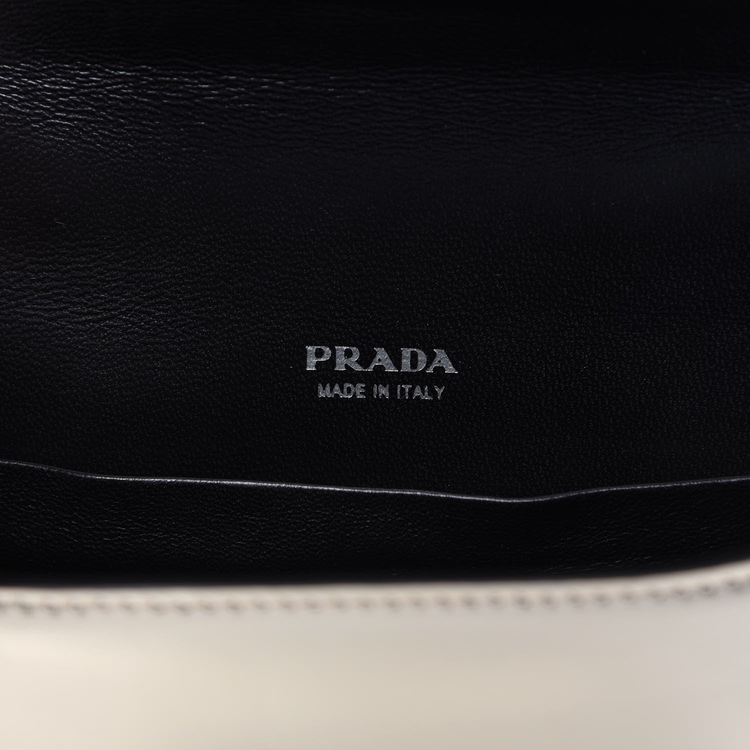 Prada Metallic Vitello Studded Cahier Bag Pirite Black 8 of 10