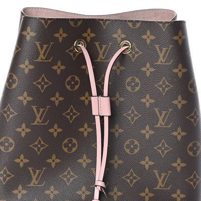 Louis Vuitton Monogram Neonoe MM Rose Poudre 5 of 9