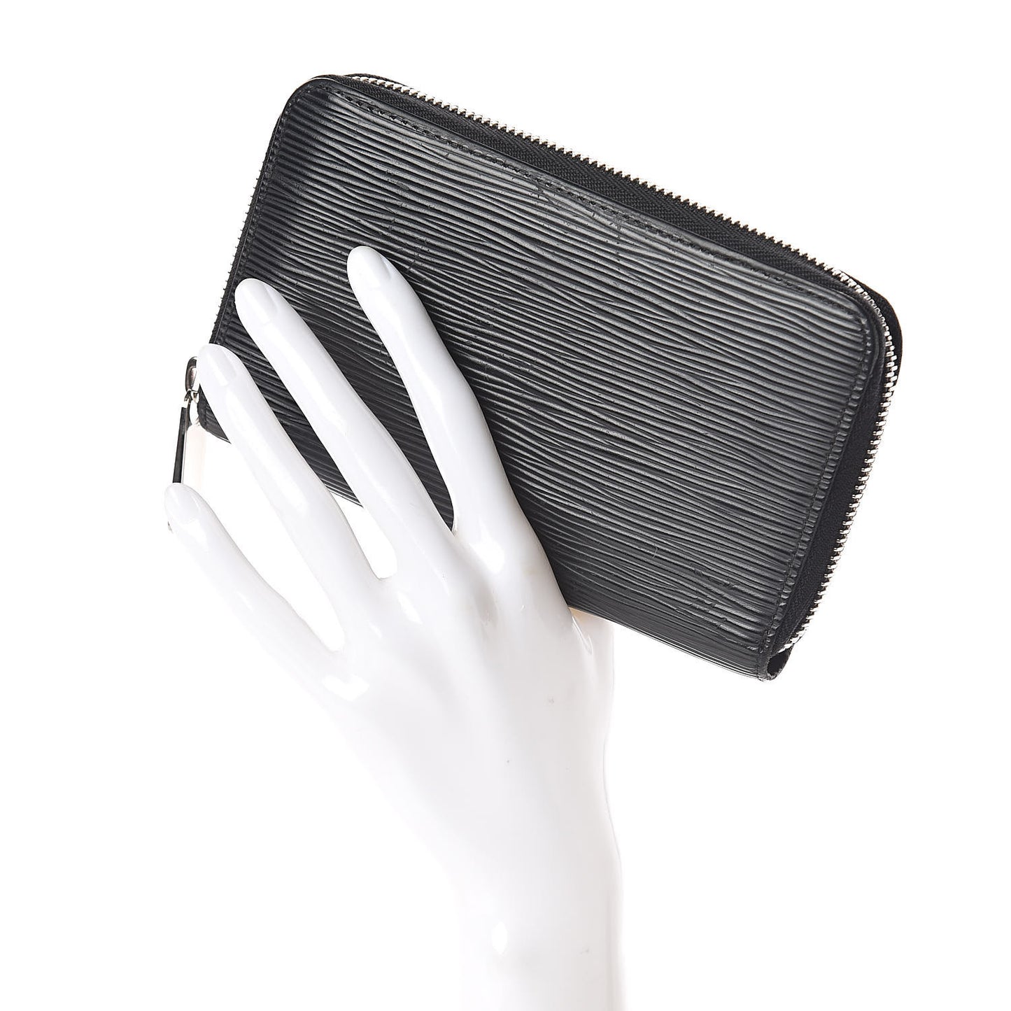 Epi Zippy Compact Wallet Black