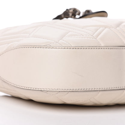 Gucci Calfskin Web Quilted Small Dionysus Hobo White 9 of 11