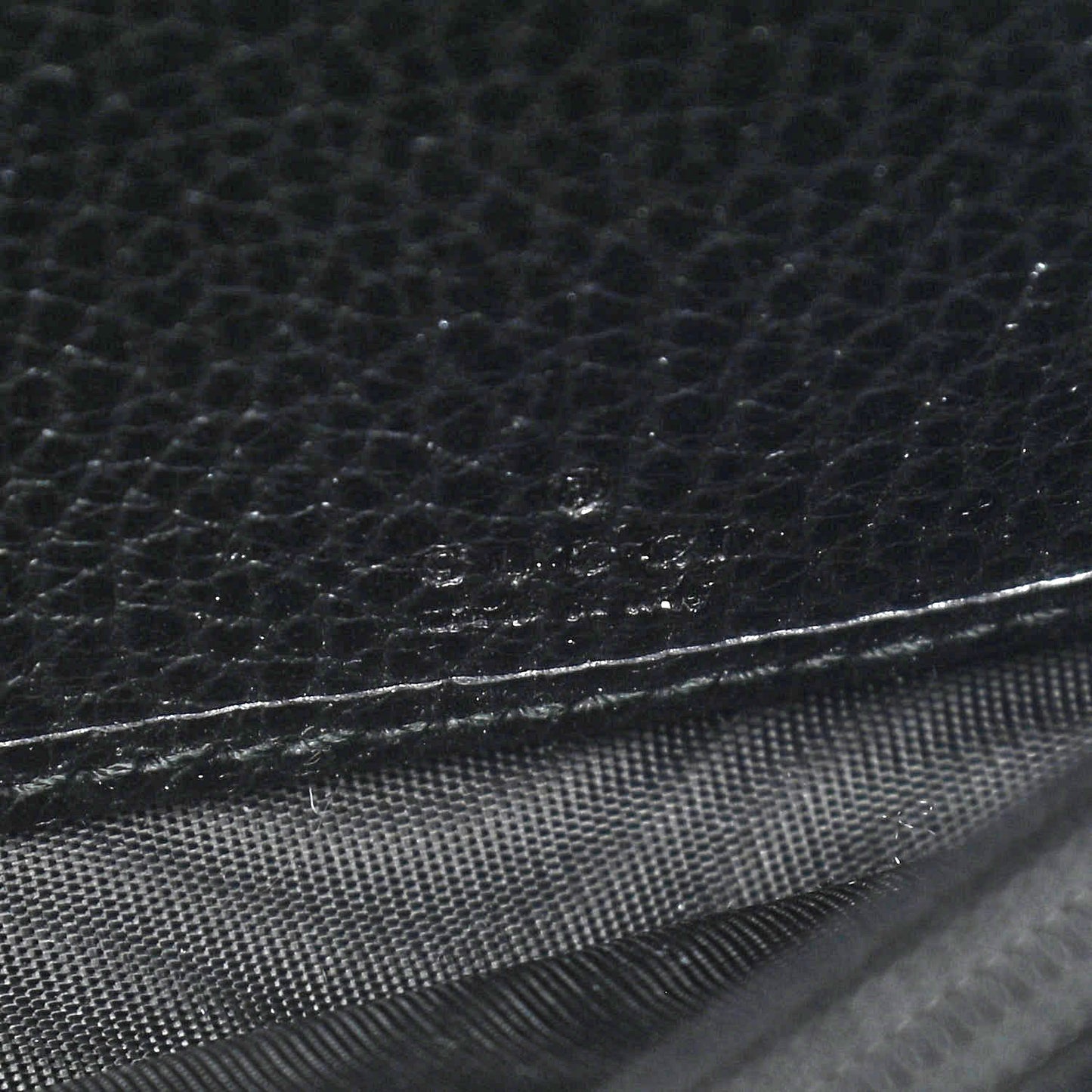 Calfskin Garden Continental Wallet Black