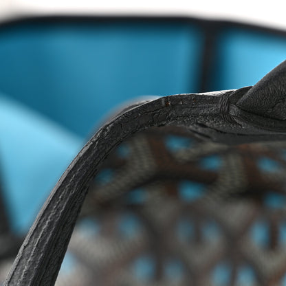 Goyard Goyardine Saint Louis Claire Voie PM Black Blue 13 of 13