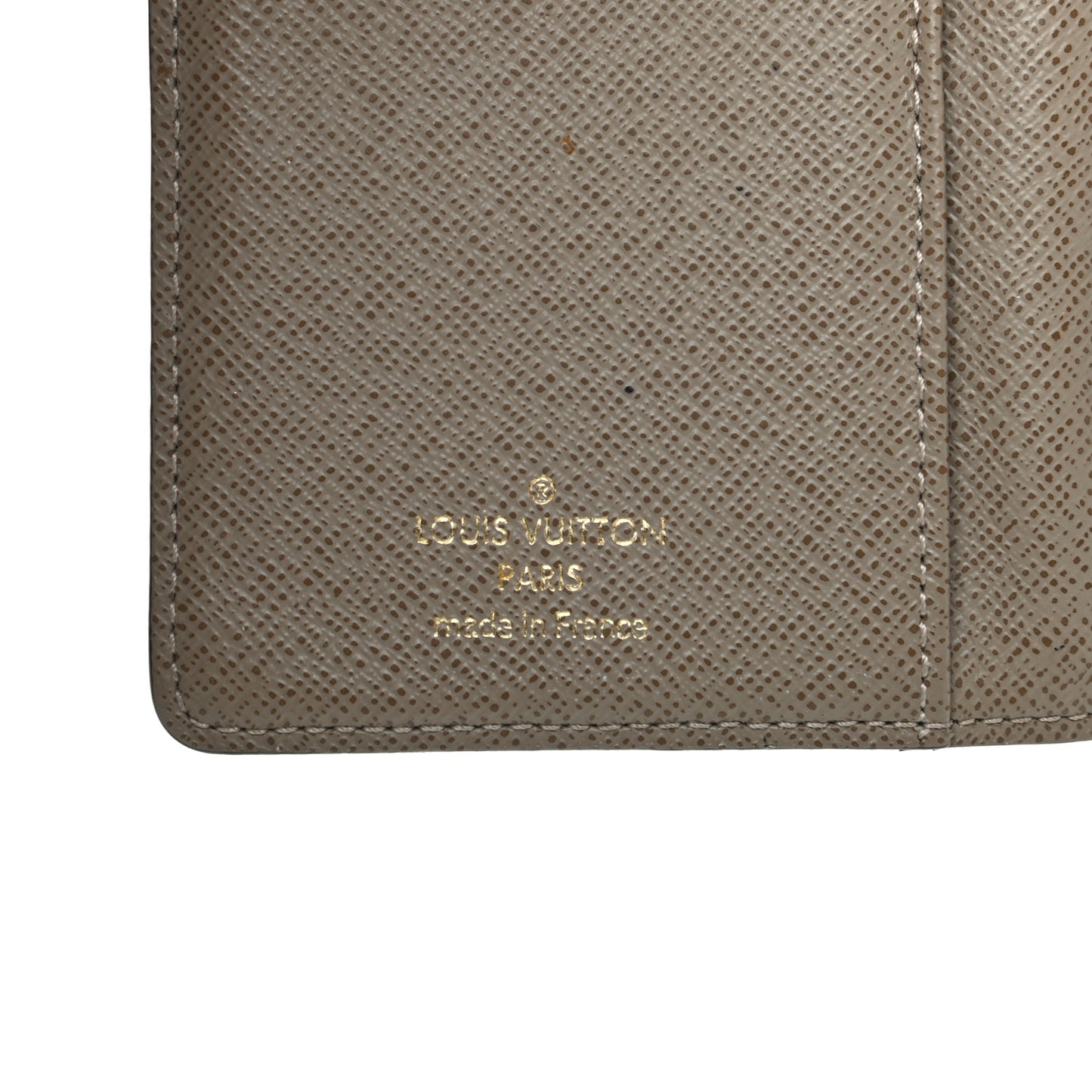 Damier Ebene Labels Small Ring Agenda Cover