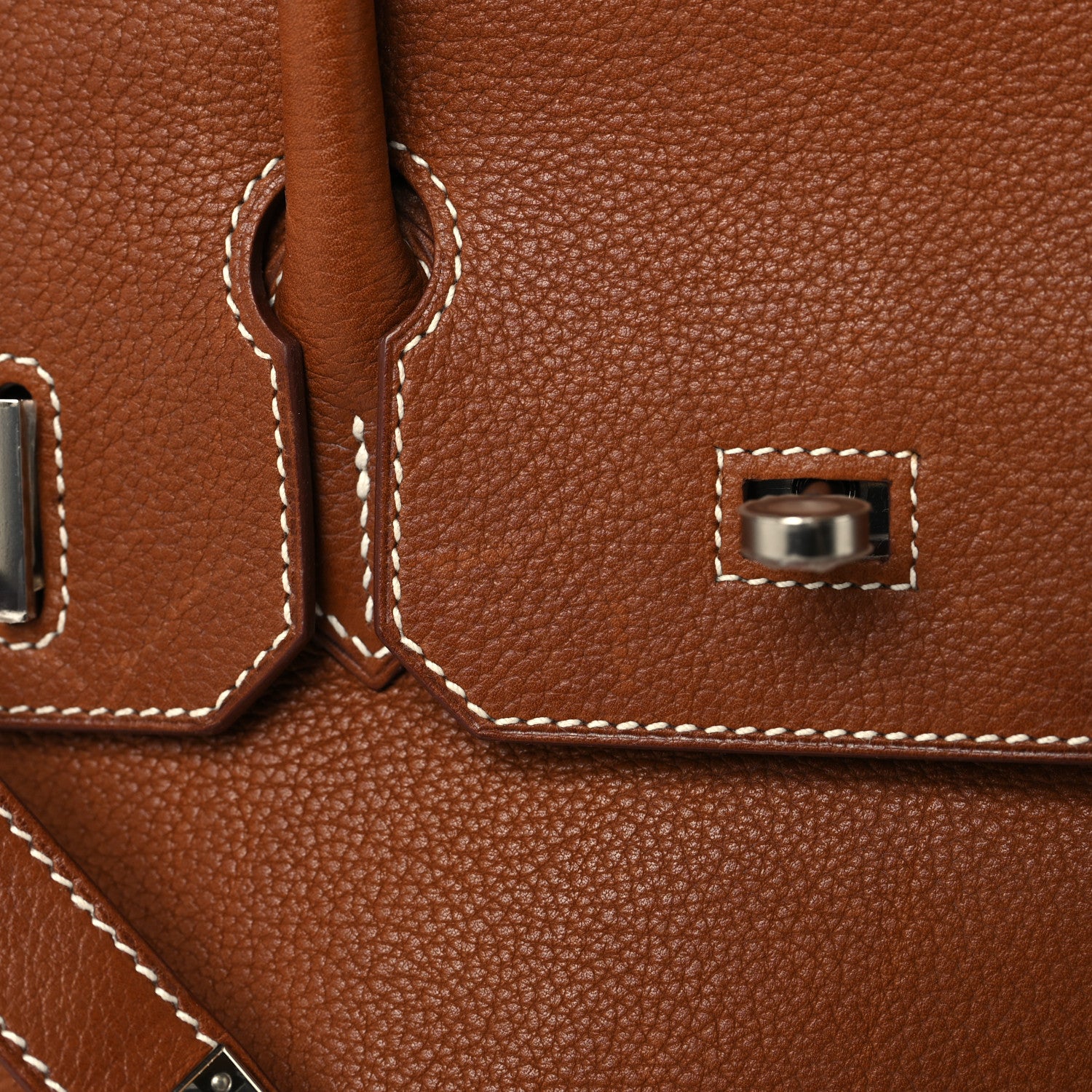 Hermes Natural Barenia Faubourg Birkin 30 Fauve 14 of 16