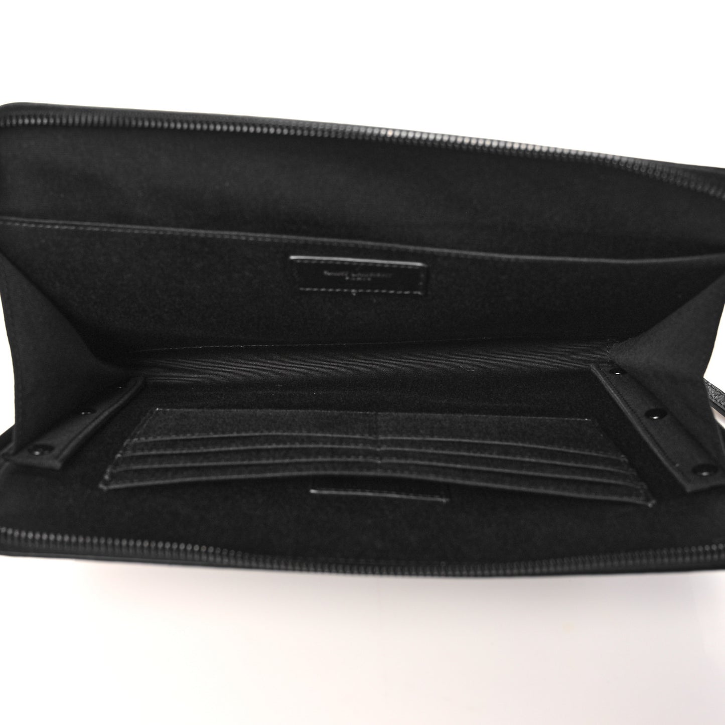 Calfskin Crocodile Embossed Monogram iPad Case Black