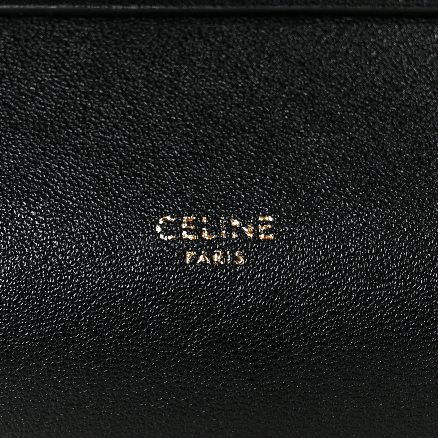 Supple Shiny Lambskin Medium Smiling New Luggage Black