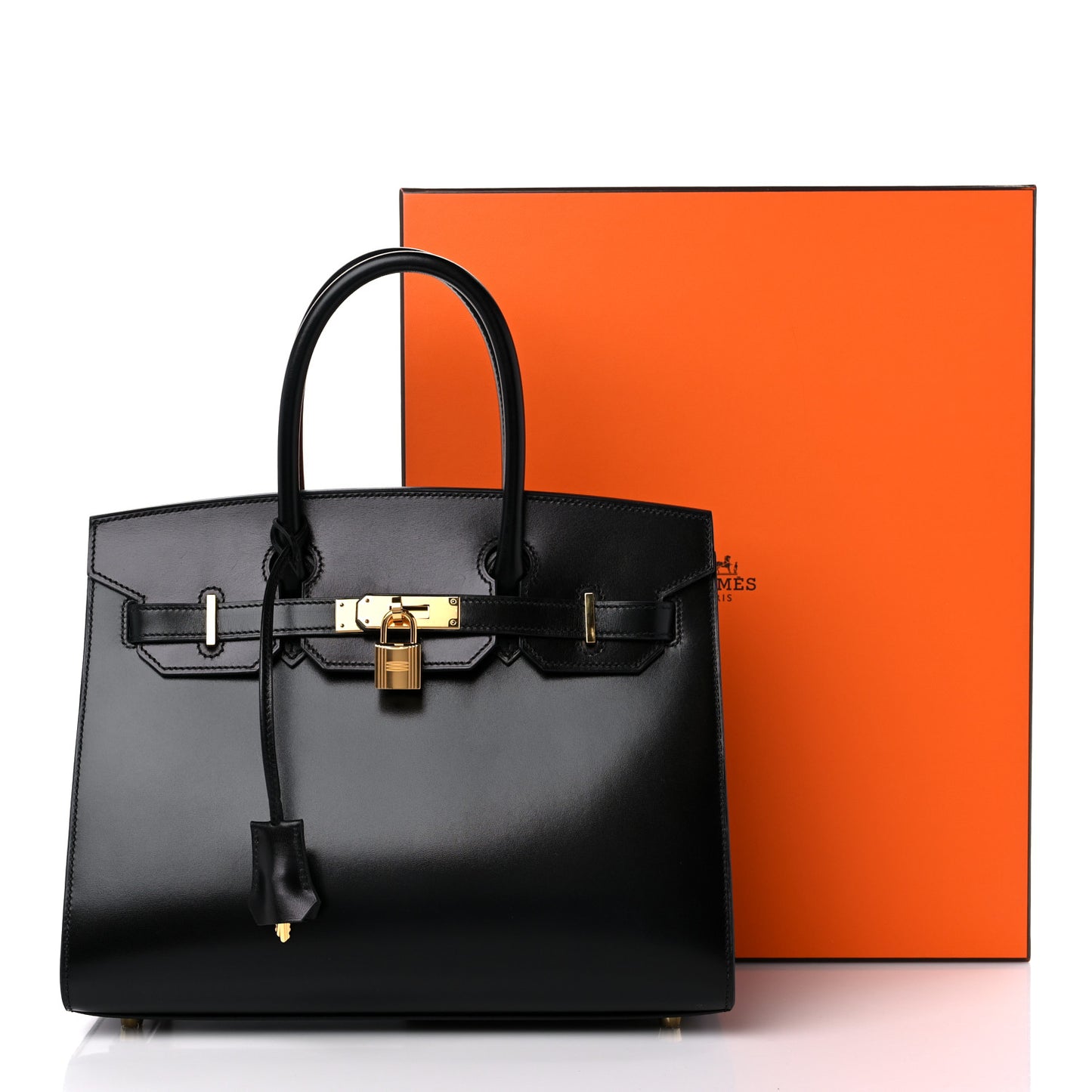 Box Birkin Sellier 30 Black