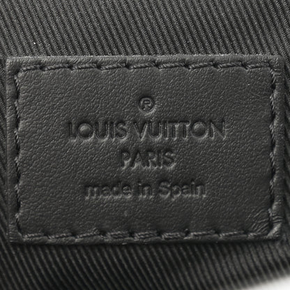 Louis Vuitton Calfskin Aerogram Messenger Black 6 of 10