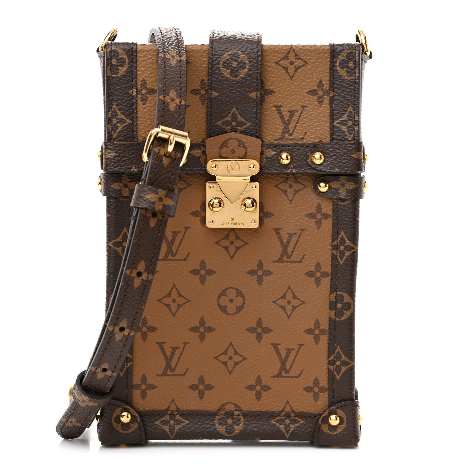 Louis Vuitton Reverse Monogram Pochette Trunk Verticale 1 of 10