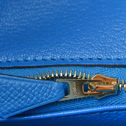 Hermes Epsom Birkin 30 Bleu Zanzibar 18 of 38