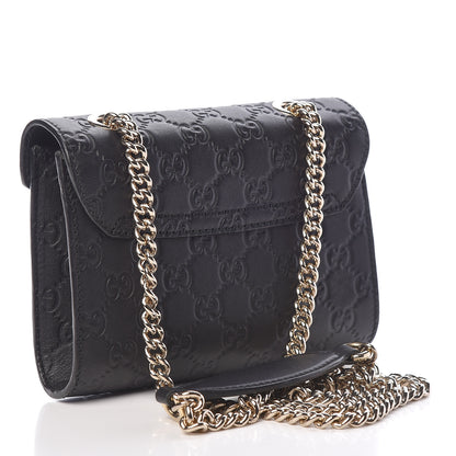 Gucci Guccissima Mini Emily Shoulder Bag Black 3 of 10
