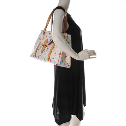 Louis Vuitton Monogram Multicolor Aurelia MM White 2 of 11