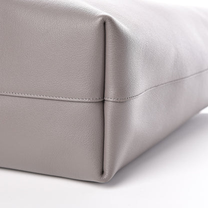 Saint Laurent Calfskin Large Shopping Tote Fog 11 of 15