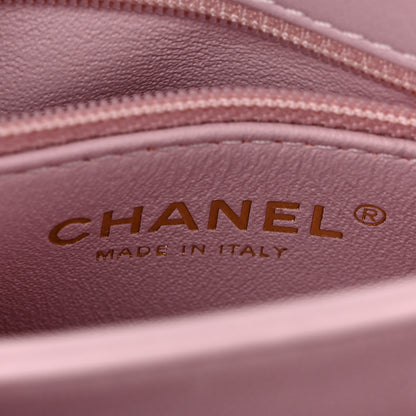 Chanel Lambskin Quilted Small Trendy CC Flap Dual Handle Bag Light Pink 6 of 11
