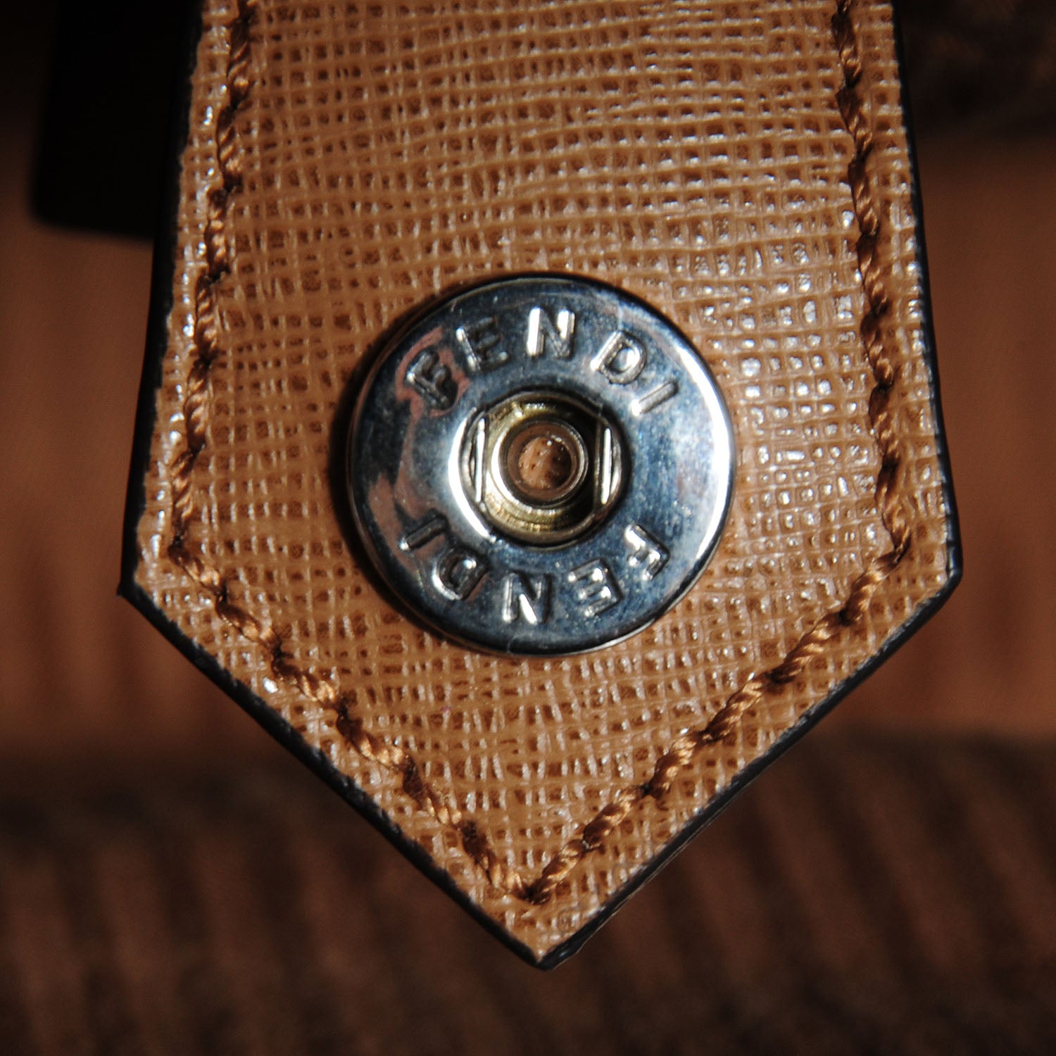 Fendi Vitello Elite Regular 2Jours Tote Orzo 12 of 12
