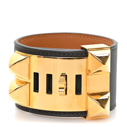 Hermes Swift Collier de Chien CDC Bracelet S Etain 3 of 5