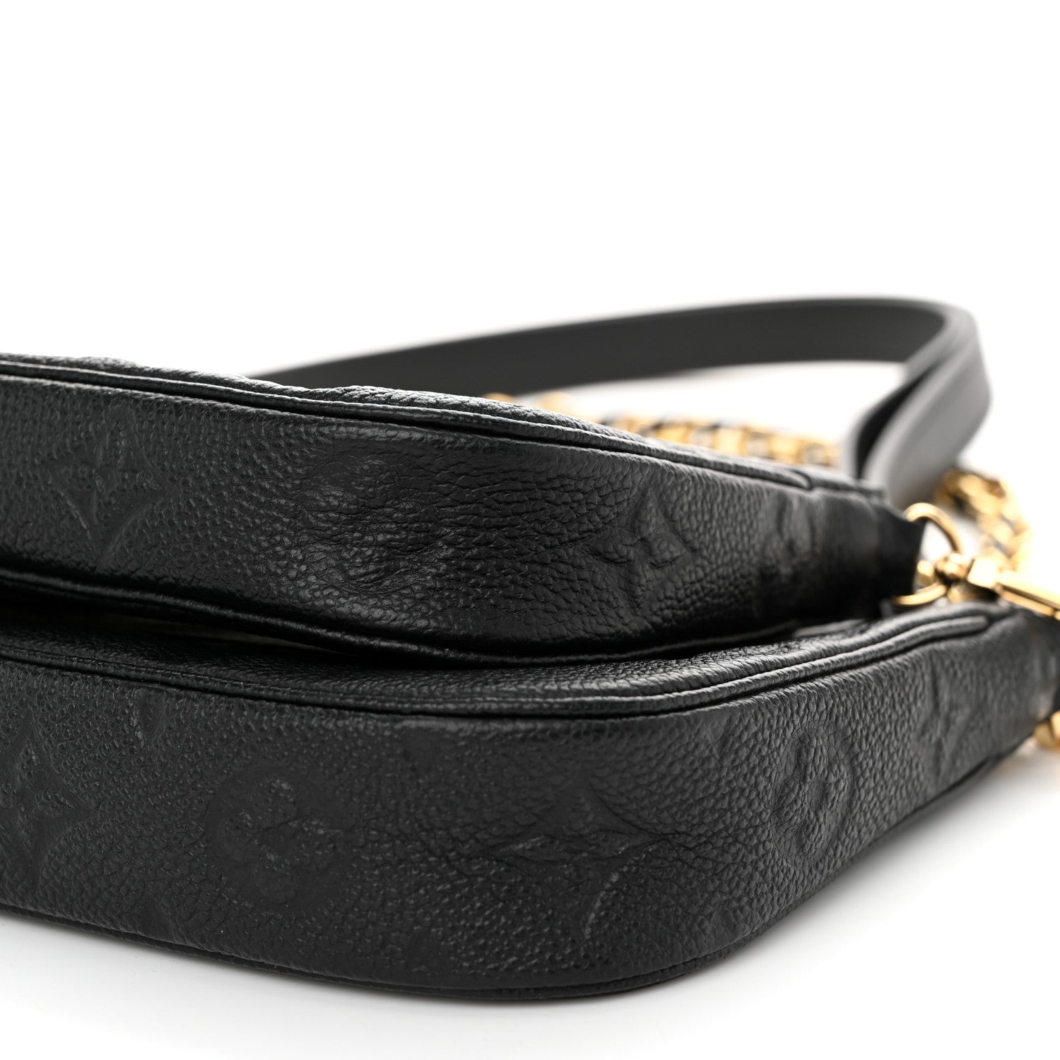Louis Vuitton Empreinte Monogram Giant Multi Pochette Accessories Black 10 of 10
