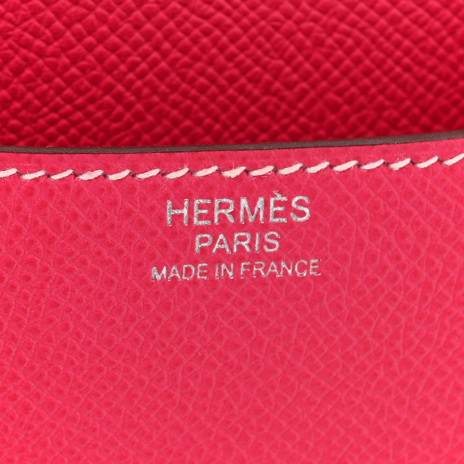 Hermes Epsom Constance 24 Rose Tyrien 7 of 11