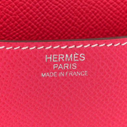 Hermes Epsom Constance 24 Rose Tyrien 7 of 11