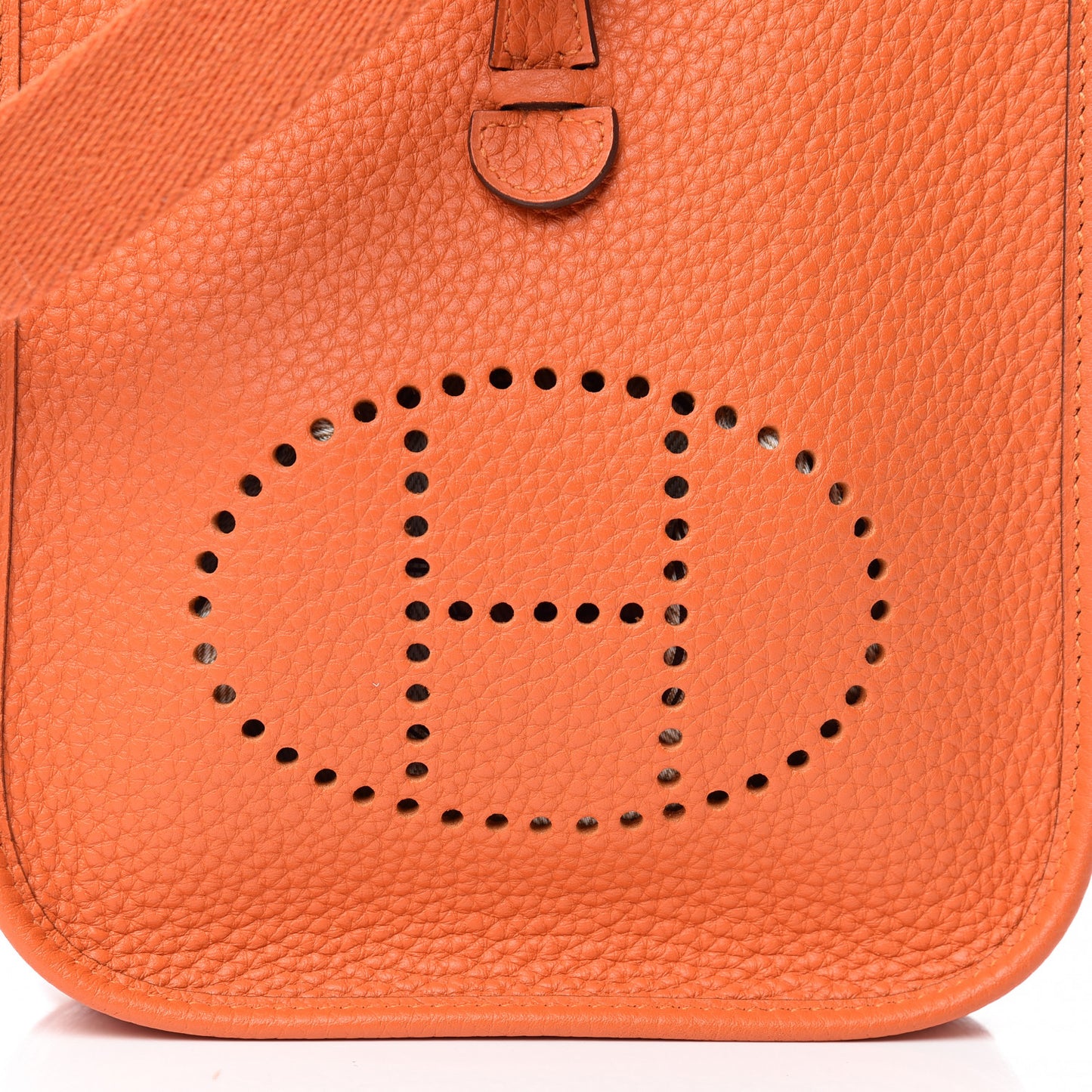 Taurillon Clemence Amazone Evelyne TPM Orange Poppy Craie