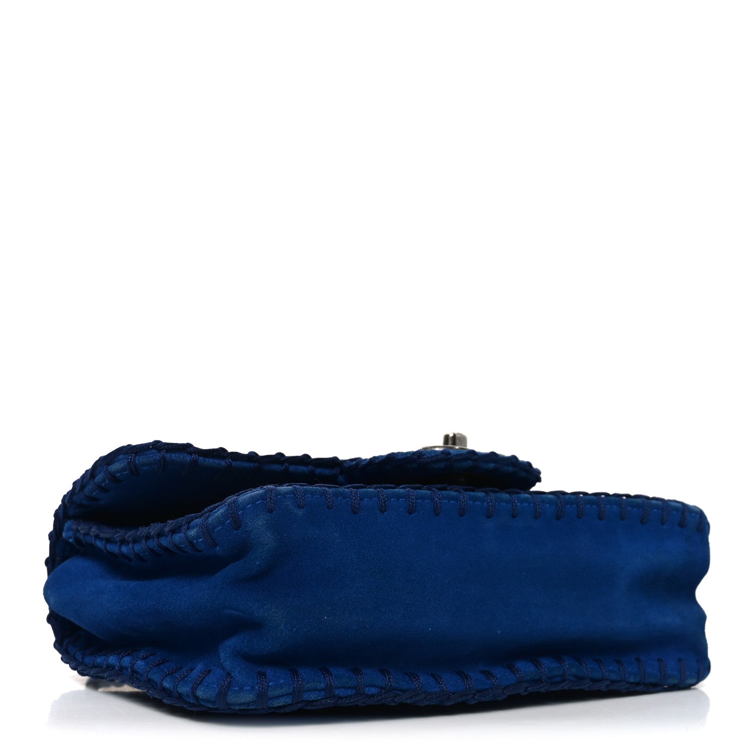Chanel Suede Quilted Whipstitch Mini Flap Blue 1860699 – FASHIONPHILE