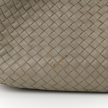 Bottega Veneta Nappa Intrecciato Medium Campana Hobo Light Grey 12 of 15