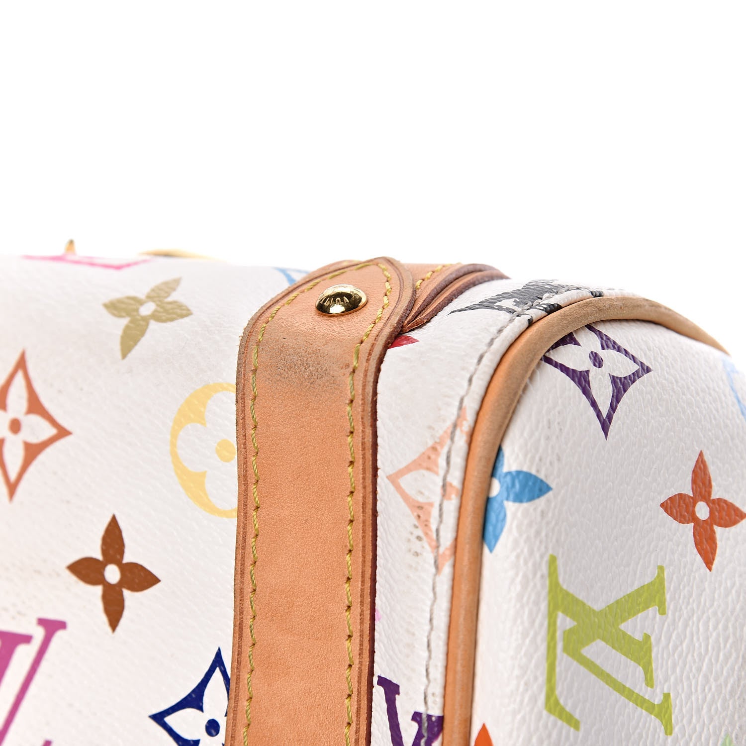 Louis Vuitton Monogram Multicolor Priscilla White 8 of 15