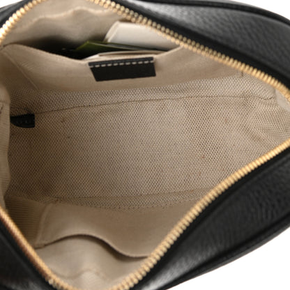 Gucci Pebbled Calfskin Small Soho Disco Bag Black 5 of 13