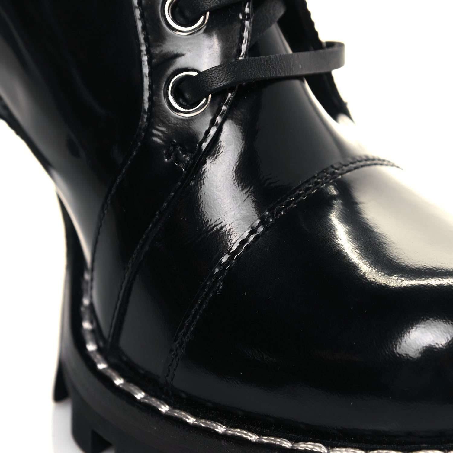 Louis Vuitton Patent Calfskin Monogram Star Trail Ankle Boots 38 Black 8 of 10