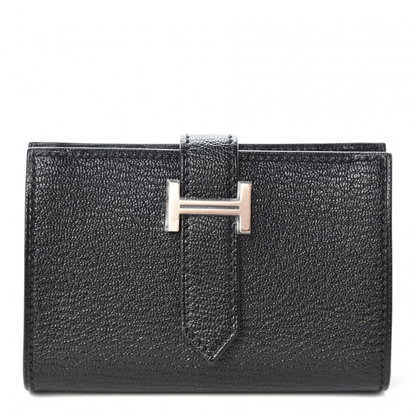 Chevre Mysore Mini Bearn Wallet Black