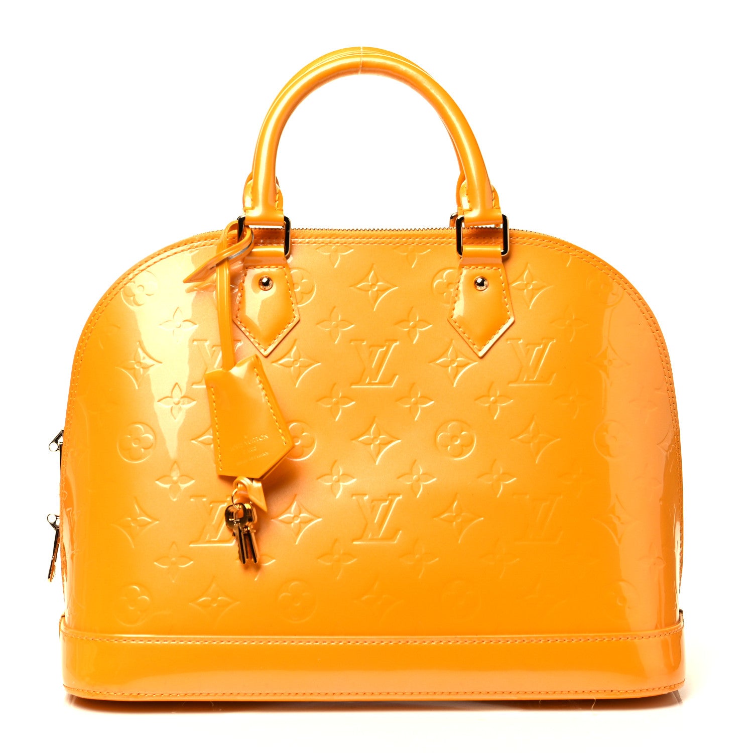 Louis Vuitton Vernis Alma PM Jaune Passion 1 of 8