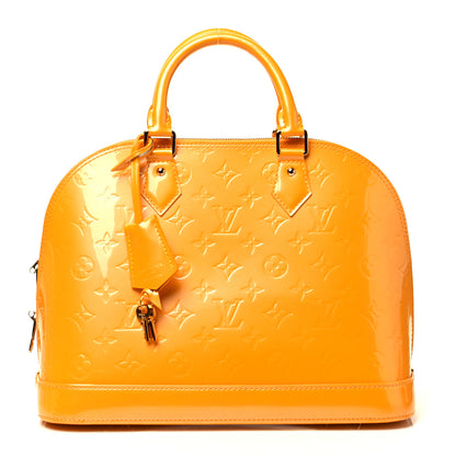 Louis Vuitton Vernis Alma PM Jaune Passion 1 of 8