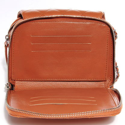 Chanel Caviar Quilted New Mini Flap Light Brown 5 of 9