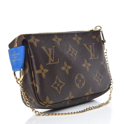 Louis Vuitton Monogram 2019 Christmas Animation Mini Venice Pochette Accessories Blue 3 of 8