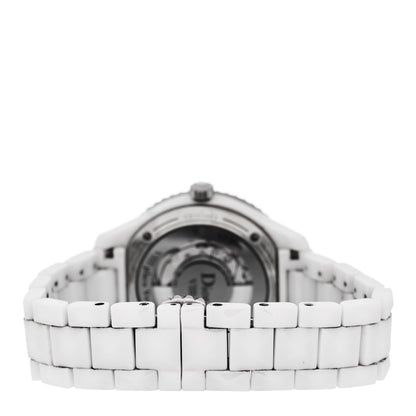 Christian Dior Stainless Steel Ceramic Diamond 33mm Dior VIII Automatic Watch White 3 of 4