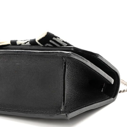 Jimmy Choo I Want Choo Finley Mini Shoulder Bag Black White 9 of 9