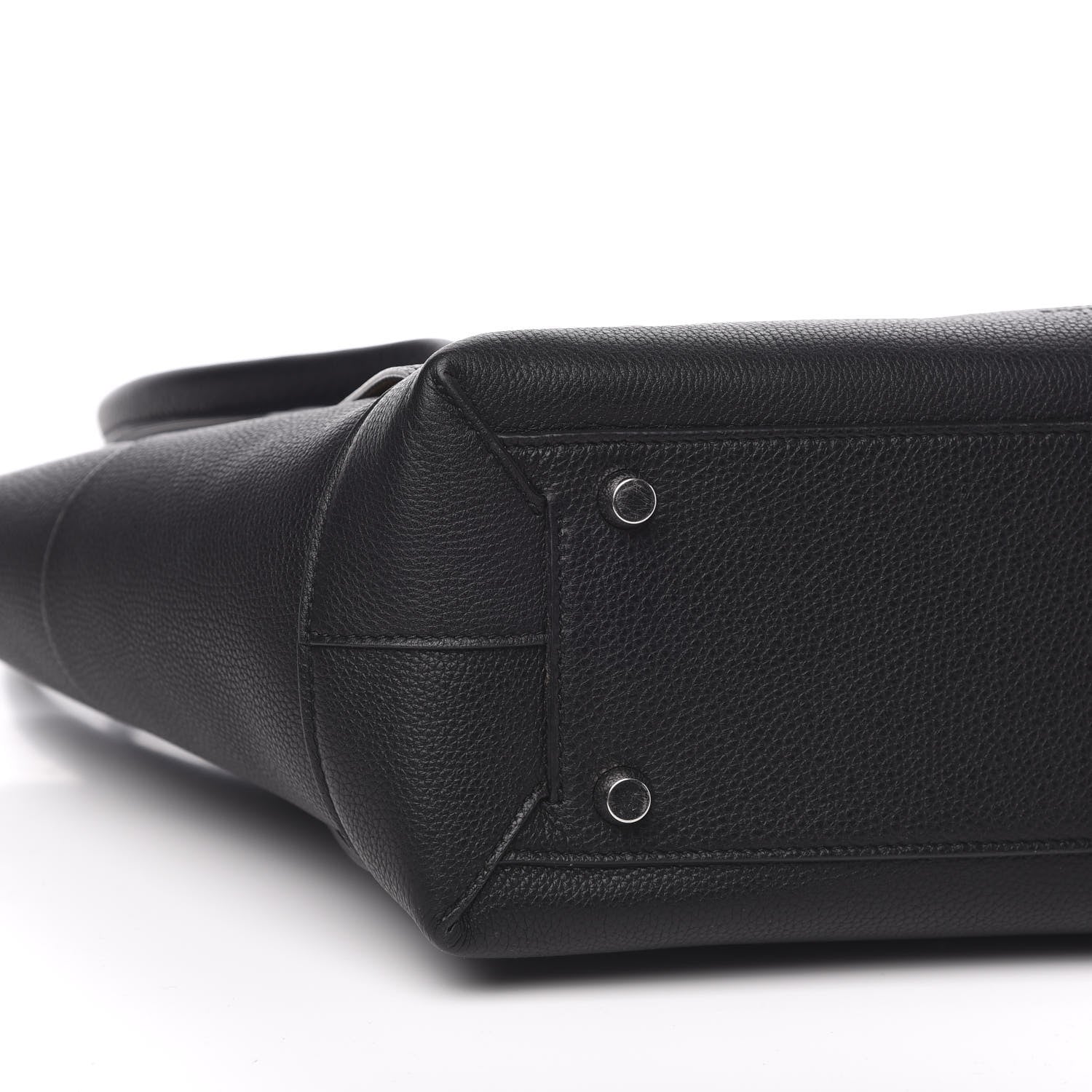 Bottega Veneta Grained Calfskin Maxi Intrecciato Medium Arco Black 7 of 9