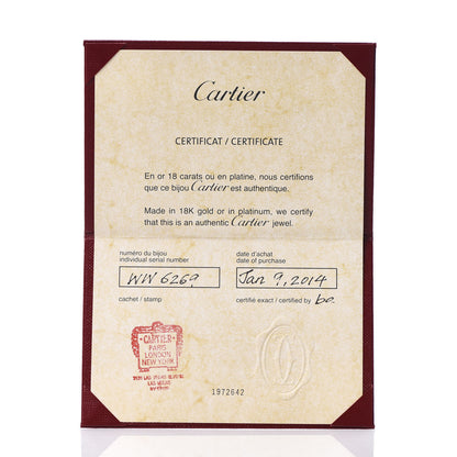 Cartier 18K Pink White Yellow Gold Diamond Trinity Pendant Necklace 6 of 6