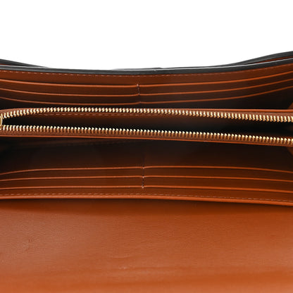 Celine Canvas Triomphe Continental Wallet Tan 5 of 12