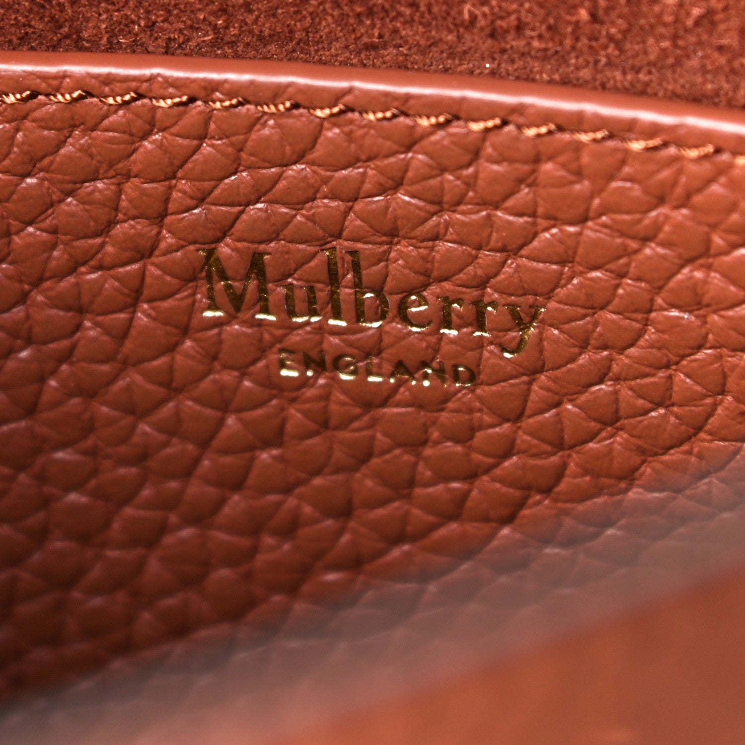 Mulberry Heavy Grain Mini Alexa Chestnut 25 of 25