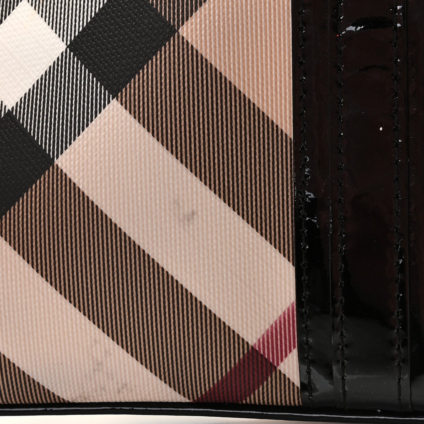 Nova Check Westmark Foldover Clutch Black