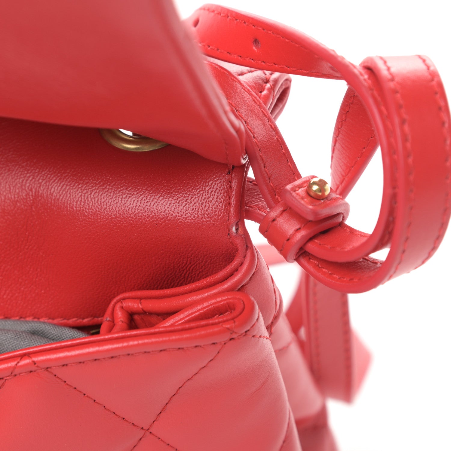 Balenciaga Nappa Calfskin Quilted Medium Touch B Shoulder Bag Bright Red 11 of 11
