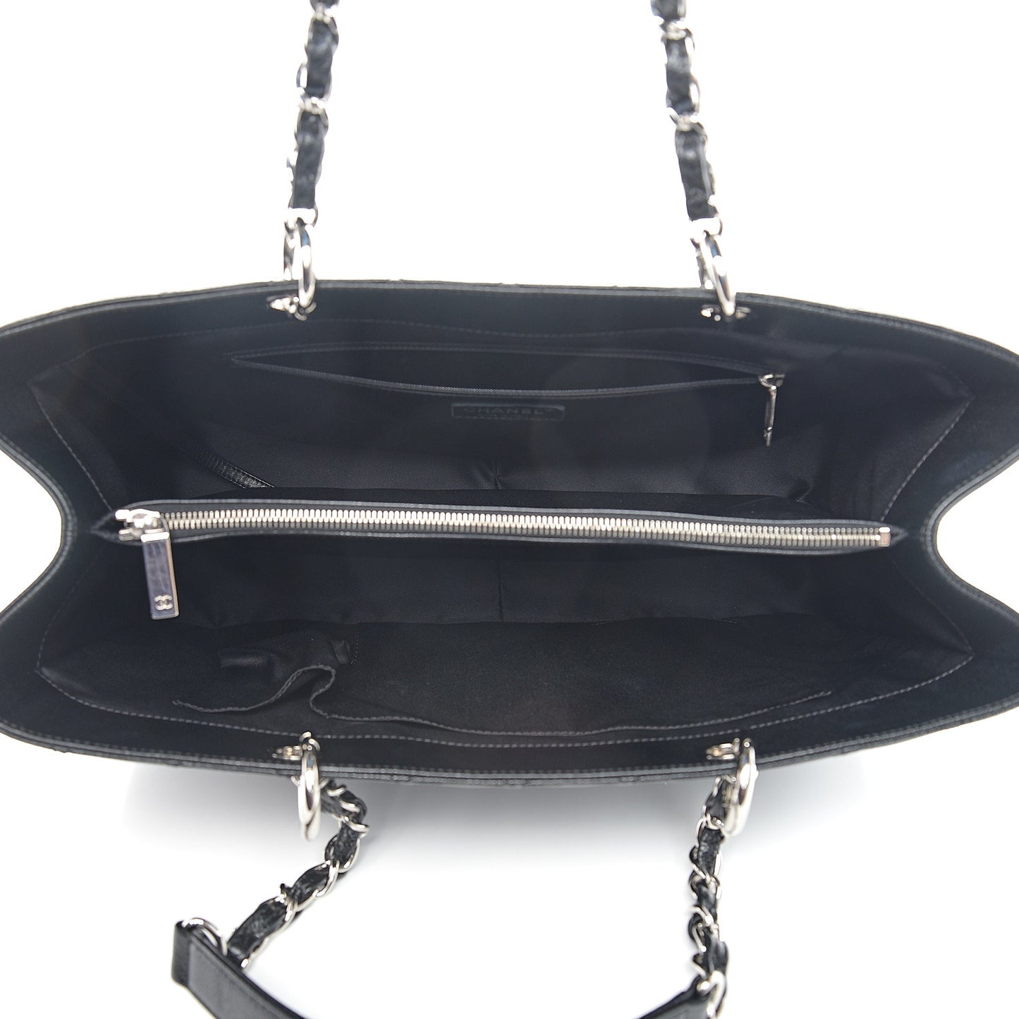 Caviar Quilted XL Grand Shopping Tote GST Black