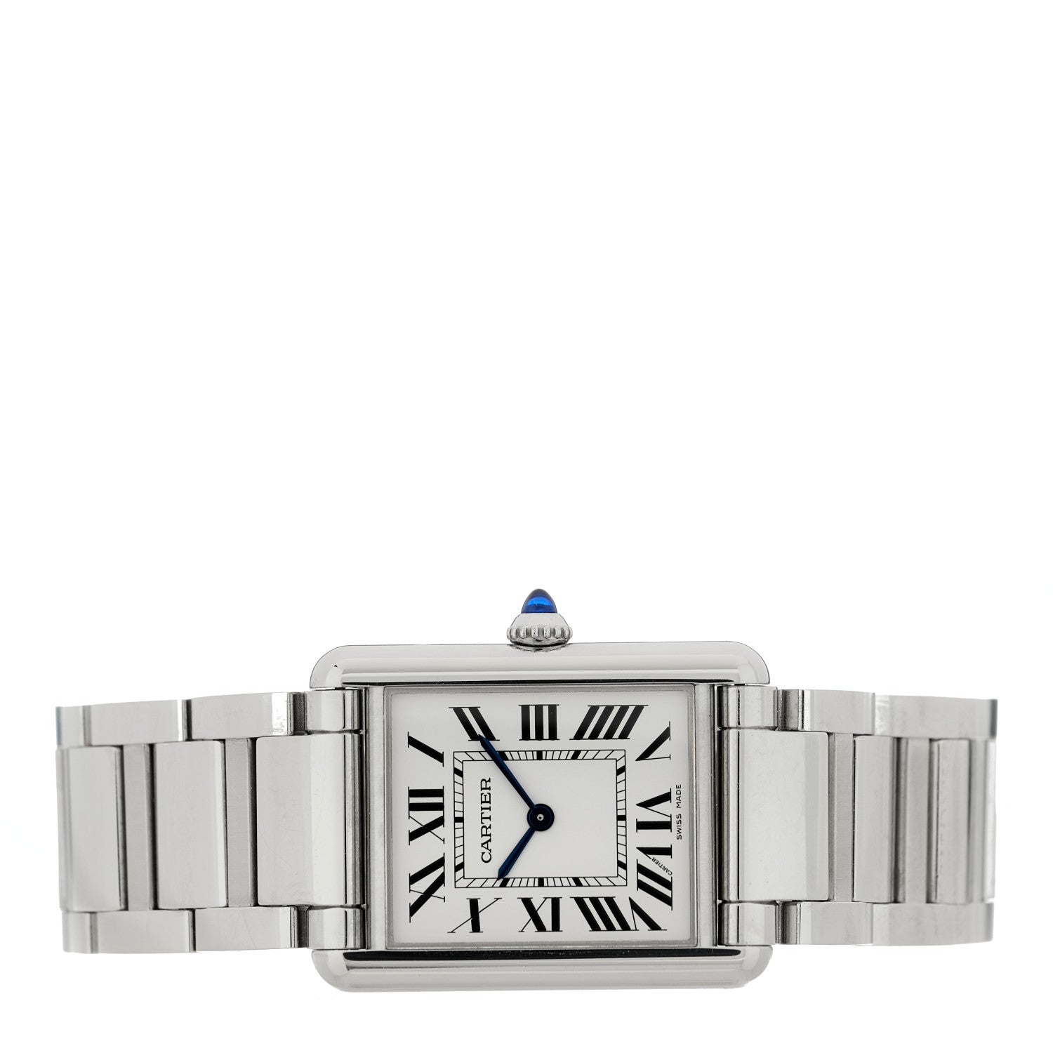 Cartier Stainless Steel 25mm Must de Cartier Tank Quartz Watch 2 of 5